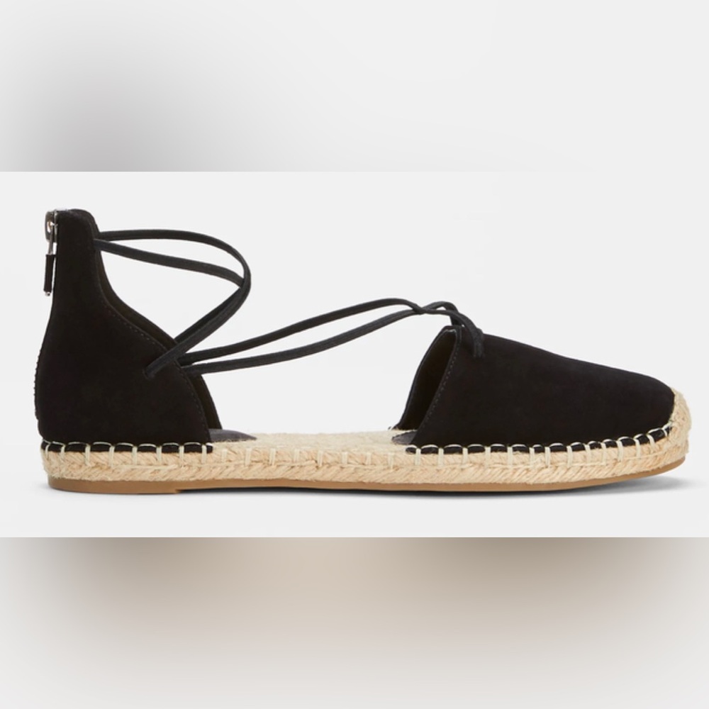 NWT SOLD OUT ONLINE EILEEN FISHER LACE LEATHER ESPADRILLES SZ 9 ZIPPERED HEEL